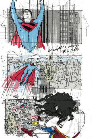 Illustration for article titled The First Ever Look At George Miller's Scrapped Justice League Movie